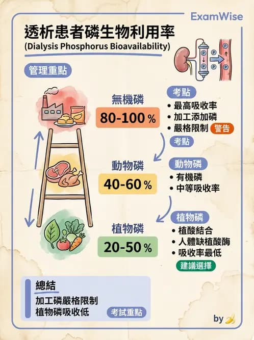 營養 - 透析治療飲食管理 - AI 圖文解析預覽