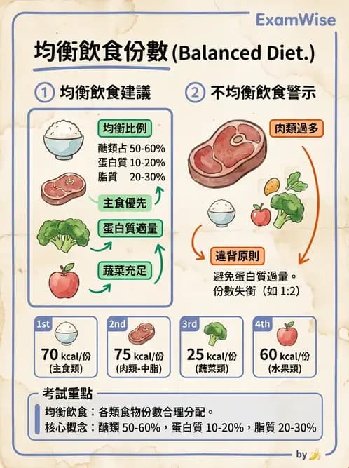 營養 - 機構供膳類型與特殊對象飲食設計 - AI 圖文解析預覽