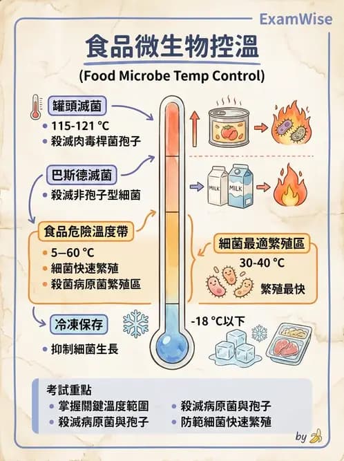營養 - 食品安全衛生管理 - AI 圖文解析預覽