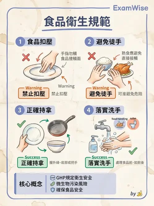 營養 - 食品安全衛生管理 - AI 圖文解析預覽