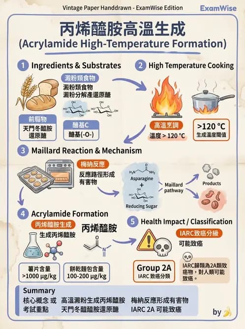 營養 - 化學性危害 - AI 圖文解析預覽