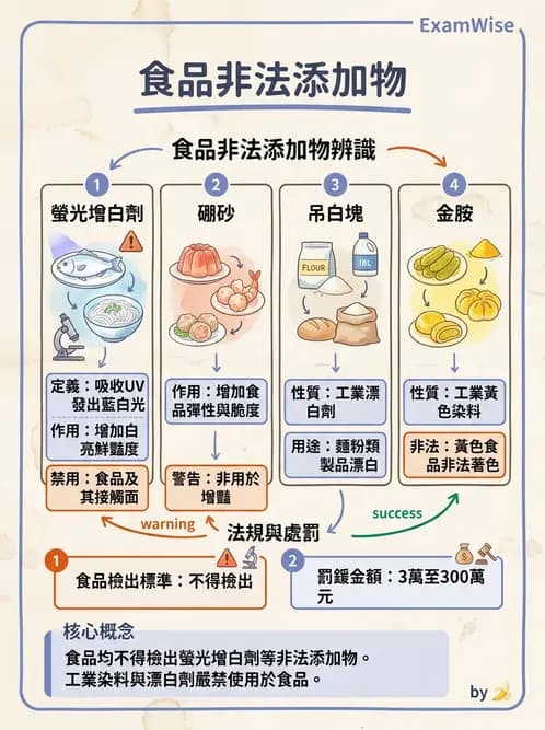 營養 - 食品添加物 - AI 圖文解析預覽