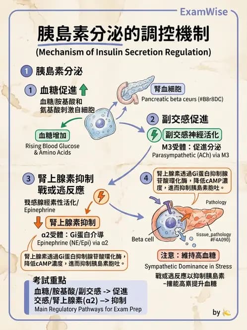 營養 - 內分泌與代謝生理學 - AI 圖文解析預覽