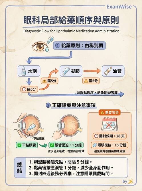 護理師 - 給藥原則與口服給藥 - AI 圖文解析預覽