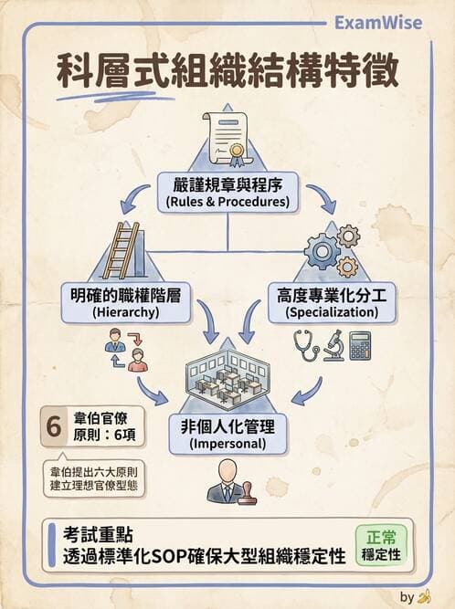 護理師 - 組織結構與溝通 - AI 圖文解析預覽
