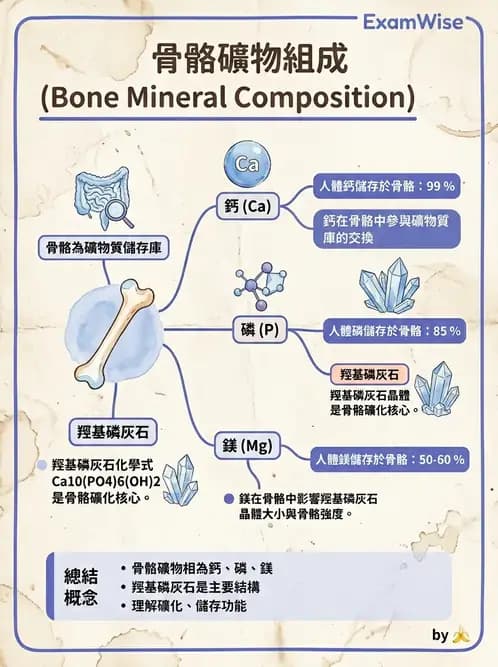 營養 - 巨量礦物質營養素 - AI 圖文解析預覽