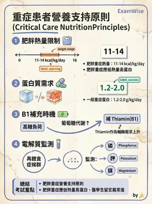 營養 - 重症一般營養照護 - AI 圖文解析預覽