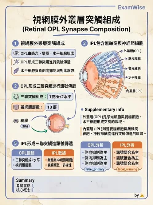 驗光師 - 視網膜 - AI 圖文解析預覽