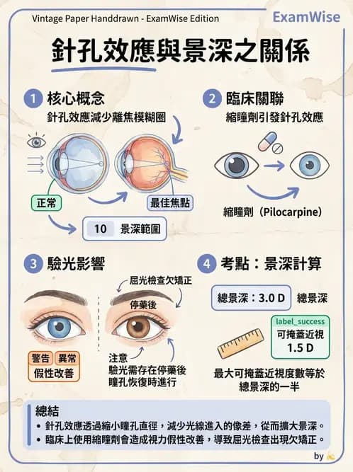 驗光師 - 景深、加入度與老花矯正 - AI 圖文解析預覽