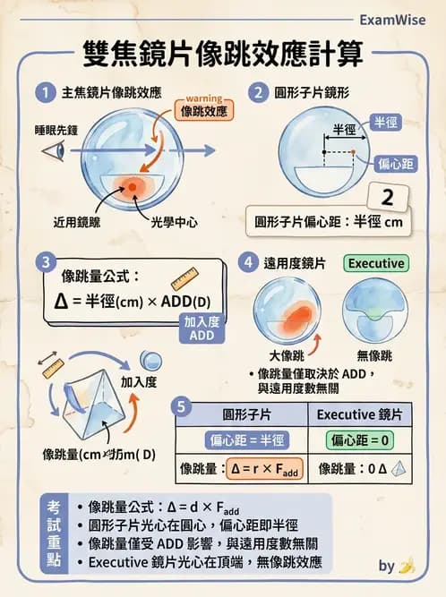驗光師 - 稜鏡臨床應用 - AI 圖文解析預覽