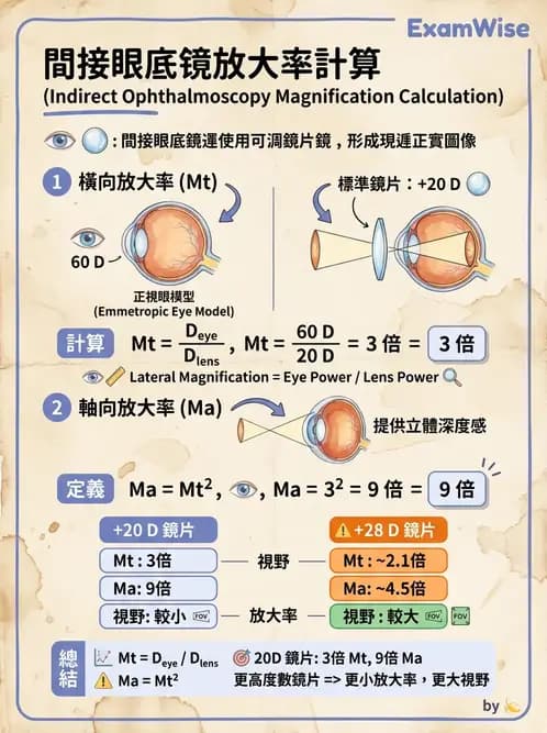 驗光師 - 驗光與測量方法 - AI 圖文解析預覽