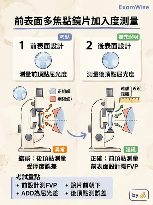 驗光師 - 老花眼概念、調節幅度與配鏡光學 - AI 圖文解析預覽