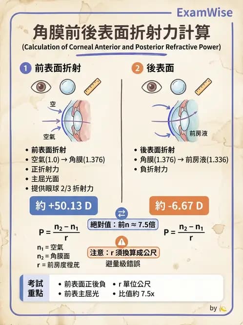 驗光師 - 屈光不正與近視遠視 - AI 圖文解析預覽