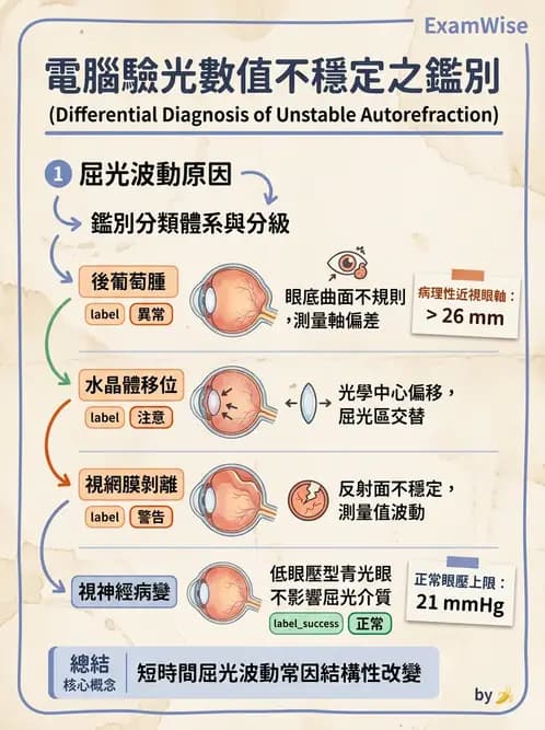 驗光師 - 自動驗光儀與角膜弧度儀 - AI 圖文解析預覽