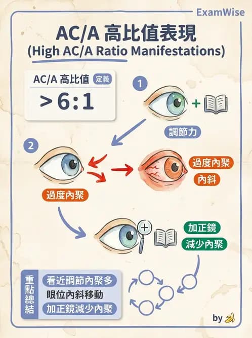 驗光師 - 調節性內聚力與聚散功能檢測 - AI 圖文解析預覽