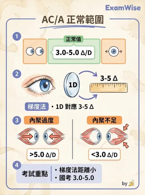 驗光師 - 調節性內聚力與聚散功能檢測 - AI 圖文解析預覽