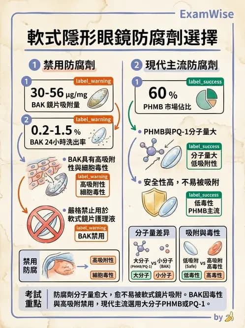 驗光師 - 隱形眼鏡護理 - AI 圖文解析預覽