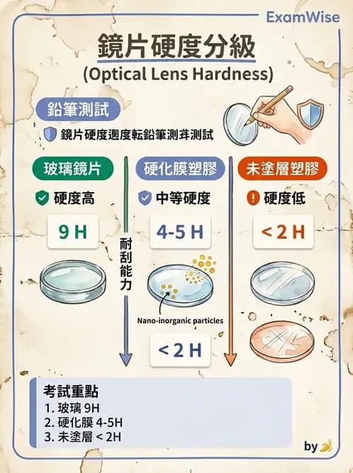 驗光師 - 鏡片鍍膜、偏光與染色 - AI 圖文解析預覽