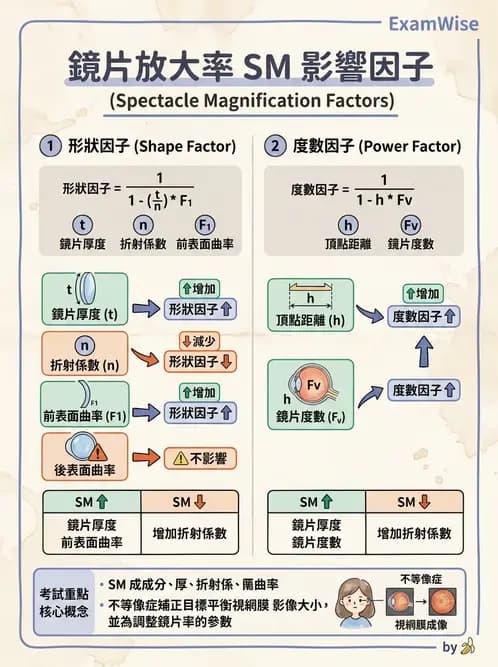 驗光師 - 不等視配鏡方法 - AI 圖文解析預覽