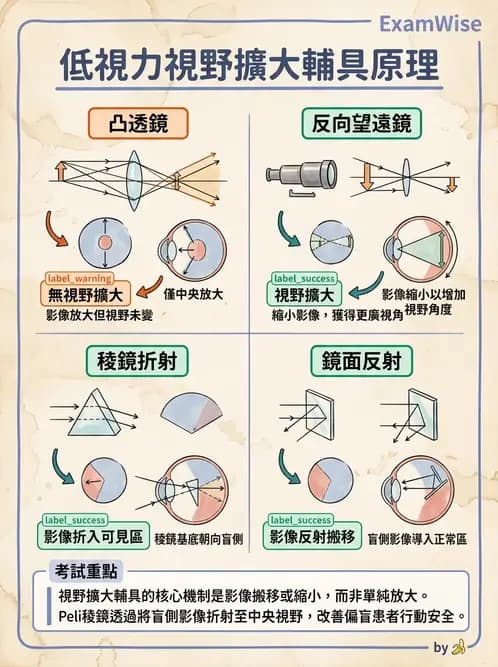 驗光師 - 低視力輔具臨床應用與選配 - AI 圖文解析預覽