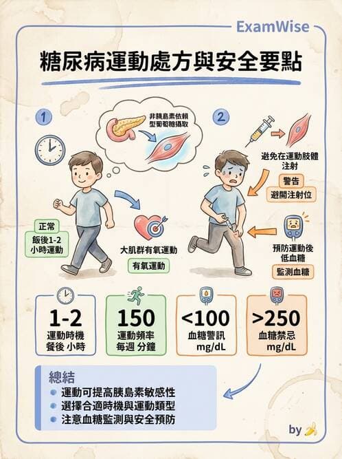 護理師 - 糖尿病基礎與藥物治療 - AI 圖文解析預覽