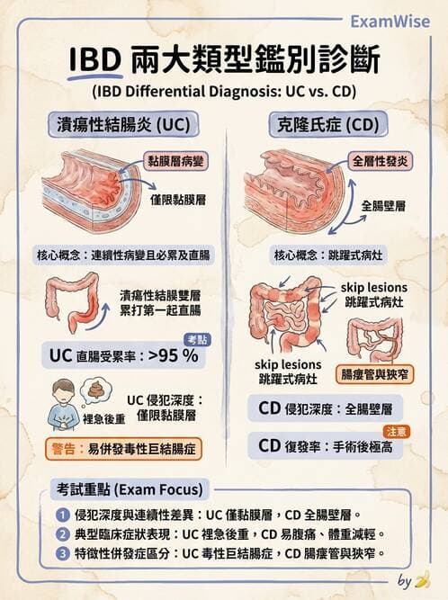 護理師 - 腸道疾病與手術護理 - AI 圖文解析預覽