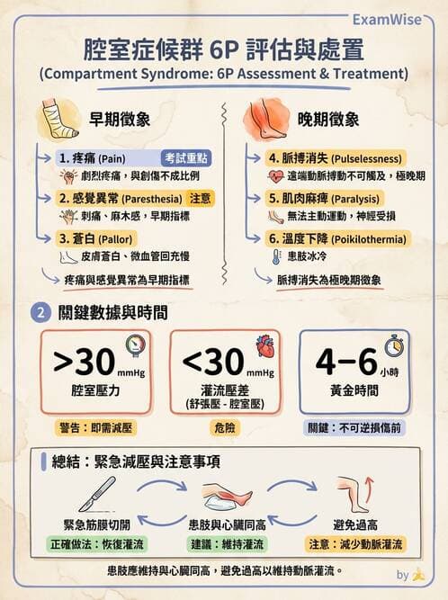 護理師 - 骨折與牽引護理 - AI 圖文解析預覽