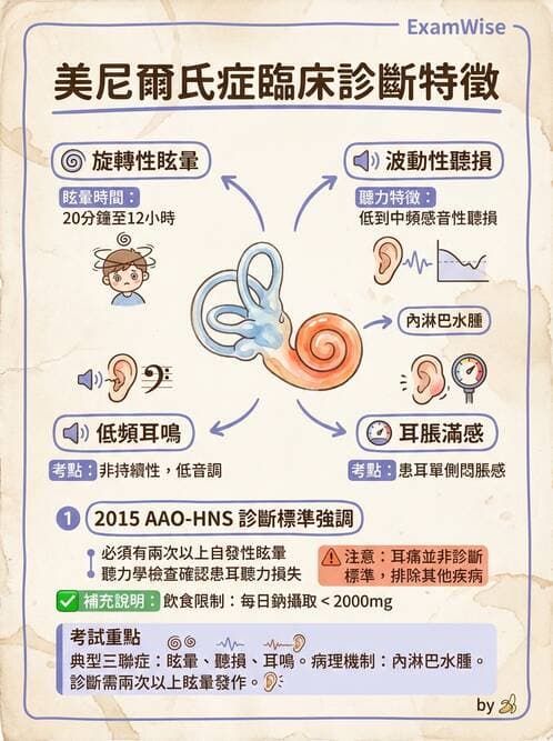 護理師 - 耳鼻喉疾病 - AI 圖文解析預覽