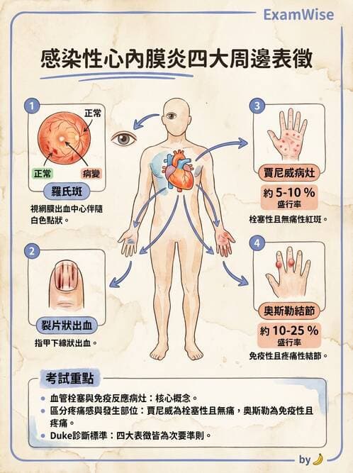 護理師 - 心臟瓣膜病與發炎性心臟病 - AI 圖文解析預覽