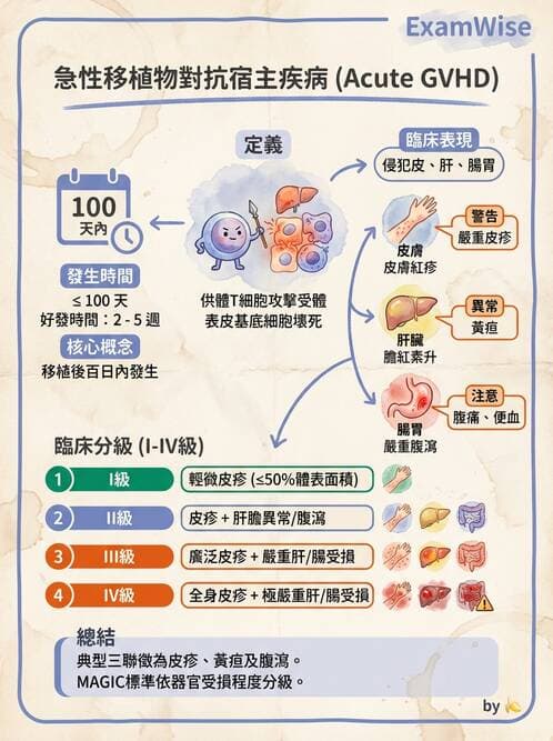 護理師 - 器官移植與AIDS - AI 圖文解析預覽