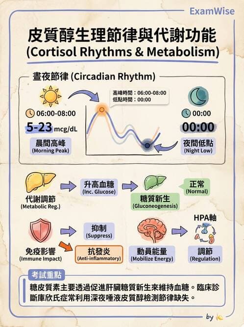 護理師 - 腎上腺與腦下垂體疾病 - AI 圖文解析預覽