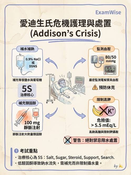 護理師 - 腎上腺與腦下垂體疾病 - AI 圖文解析預覽