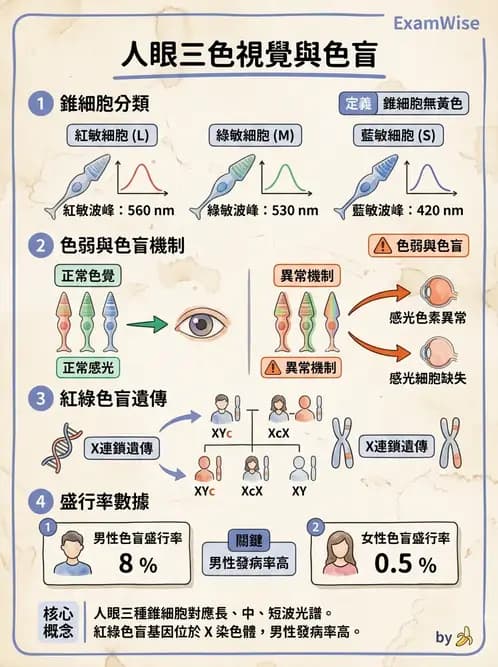 驗光師 - 視覺生理與檢查 - AI 圖文解析預覽