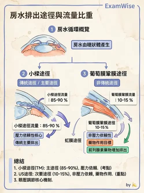 驗光師 - 眼球中層與前房 - AI 圖文解析預覽