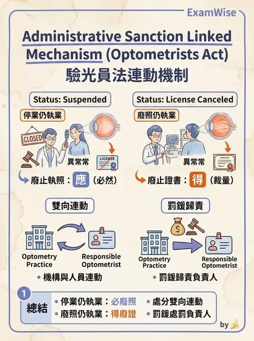 驗光師 - 執業資格與繼續教育 - AI 圖文解析預覽