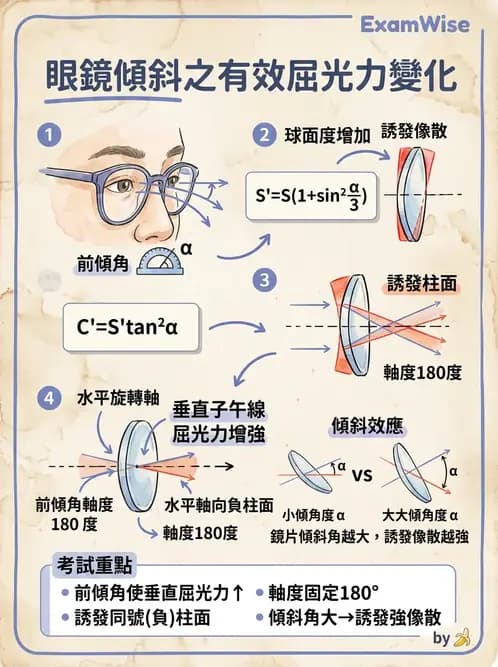 驗光師 - 鏡片放大率、材質與特殊鏡片 - AI 圖文解析預覽
