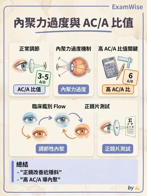 驗光師 - 調節性內聚力與聚散功能檢測 - AI 圖文解析預覽