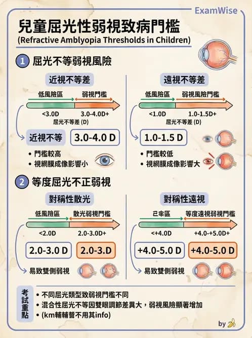 驗光師 - 弱視 - AI 圖文解析預覽