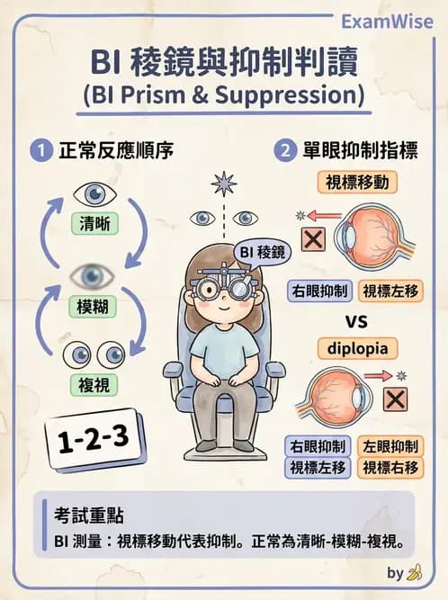 驗光師 - 調節功能與立體視融像評估 - AI 圖文解析預覽