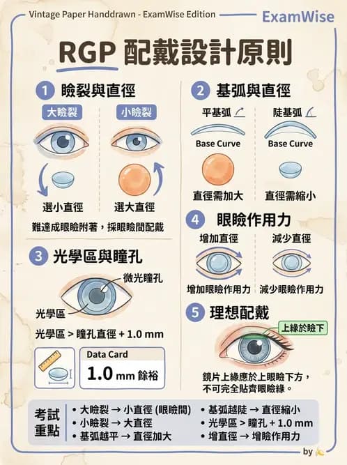 驗光師 - 隱形眼鏡設計 - AI 圖文解析預覽