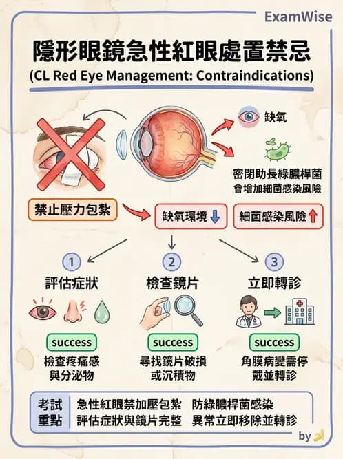 驗光師 - 感染性角膜炎與急性紅眼 - AI 圖文解析預覽