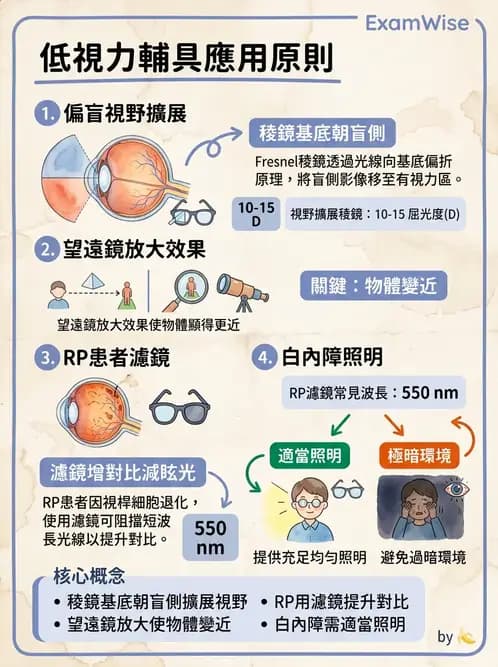 驗光師 - 低視力輔具臨床應用與選配 - AI 圖文解析預覽