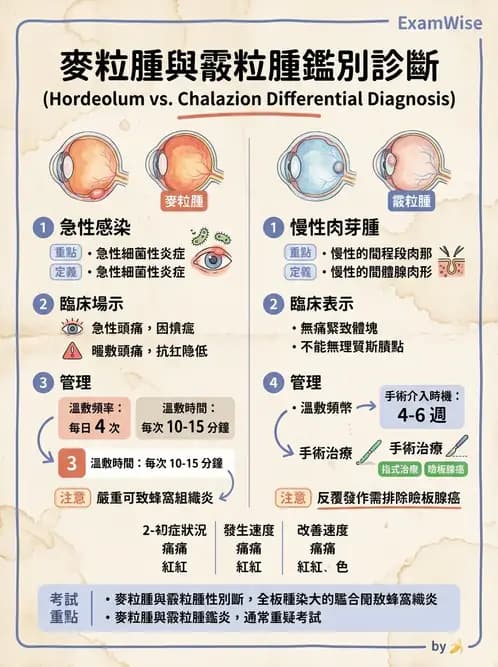驗光師 - 角膜退化疾病與眼表問題 - AI 圖文解析預覽