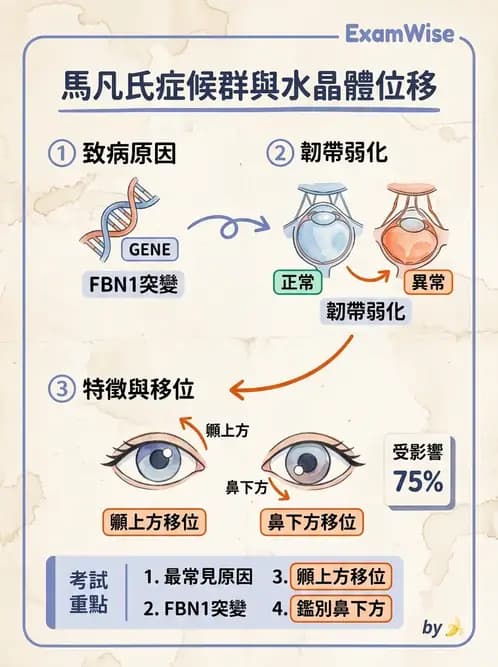 驗光師 - 水晶體疾病 - AI 圖文解析預覽