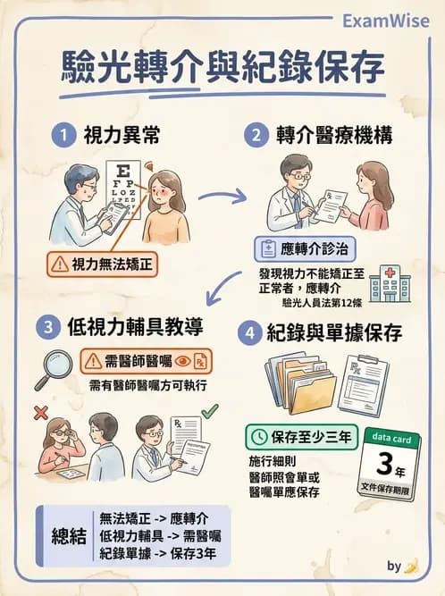 驗光師 - 業務範圍與轉介 - AI 圖文解析預覽