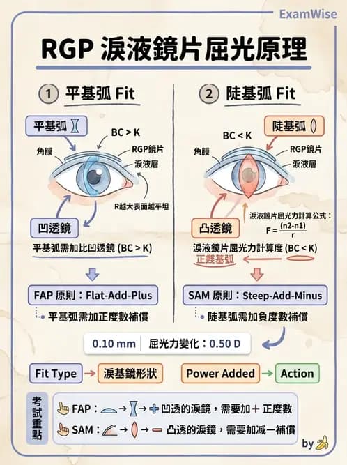 驗光師 - 鏡片材質、鍍膜與隱形眼鏡 - AI 圖文解析預覽