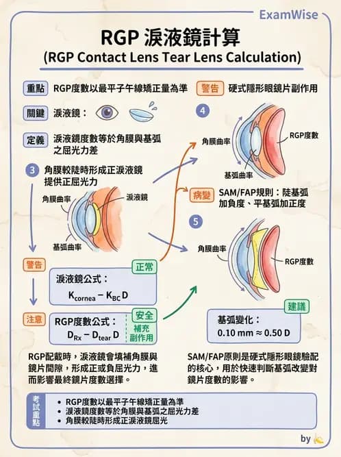 驗光師 - 鏡片材質、鍍膜與隱形眼鏡 - AI 圖文解析預覽