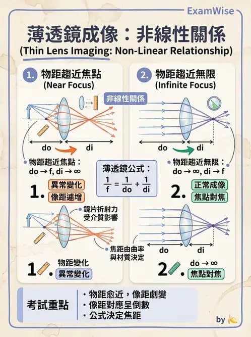 驗光師 - 透鏡屈光力與聚散度計算 - AI 圖文解析預覽