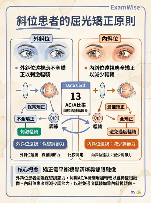 驗光師 - 斜視 - AI 圖文解析預覽