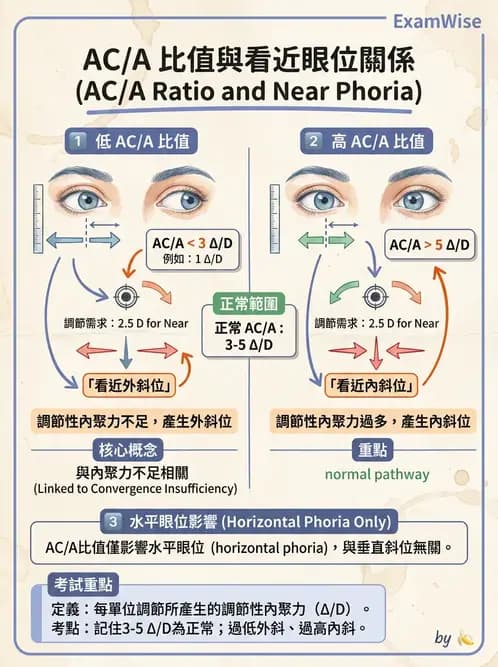 驗光師 - 調節性內聚力與聚散功能檢測 - AI 圖文解析預覽